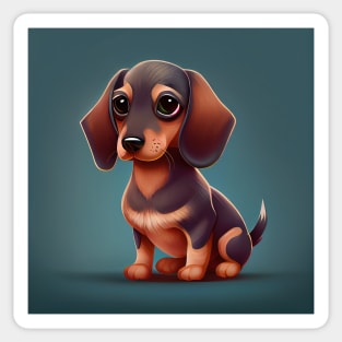 Toto the Dachshund Sticker